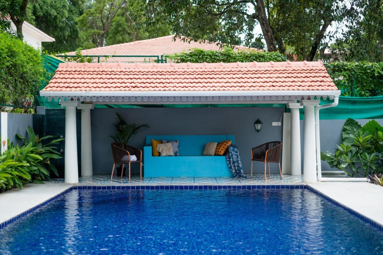 Elivaas 5 Bhk With Pvt Pool, Entertainment Room & Glass House - Bludoor Marmagao المظهر الخارجي الصورة